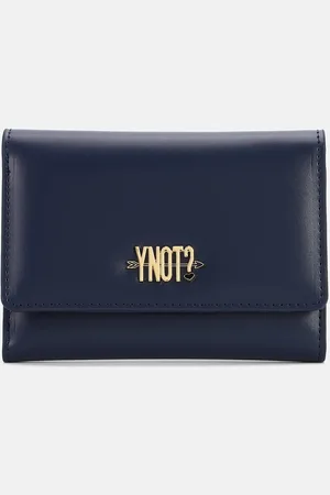 Y Not? ? Potrafogli Oyster BLU Portafogli da donna