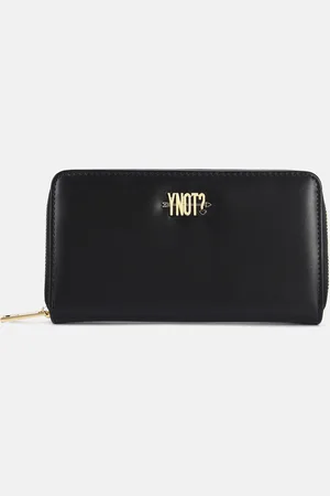 Y Not? ? Trusse Oyster NERO Borsa Clutch da donna