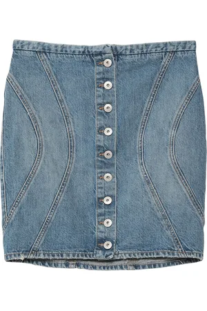 MARCELO BURLON BOTTOMWEAR Gonne jeans