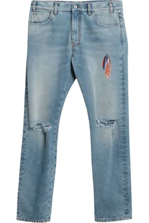 MARCELO BURLON BOTTOMWEAR Pantaloni jeans