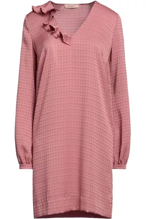 Twin-Set Donna Vestiti pied de poule - VESTITI - Vestiti corti