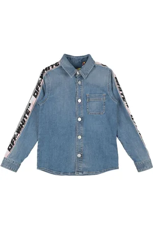 OFF-WHITE OFFWHITE™ KIDS CAPISPALLA Capispalla jeans