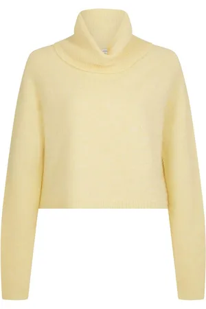 Maglione con maniche apribili e dettagli color Giallo