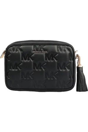 Michael Kors Sloan, Borsa a Tracolla Donna, Nero (Black), 7x14x21