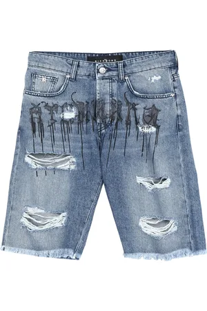 John Richmond BOTTOMWEAR Shorts jeans