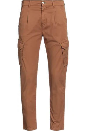 GREY DANIELE ALESSANDRINI BOTTOMWEAR Pantaloni