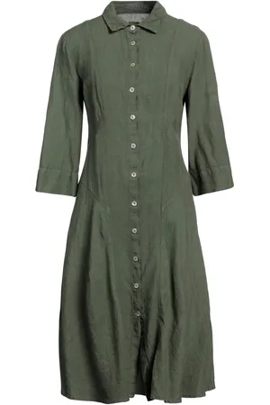 120% Lino VESTITI Vestiti midi