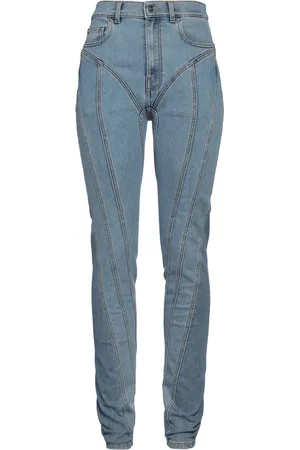 MUGLER BOTTOMWEAR Pantaloni jeans