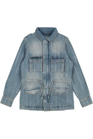 Philipp Plein CAPISPALLA Capispalla jeans