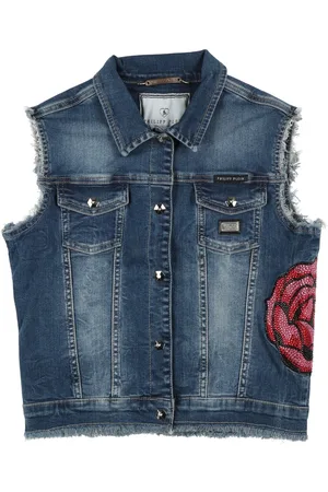 Philipp Plein CAPISPALLA Capispalla jeans