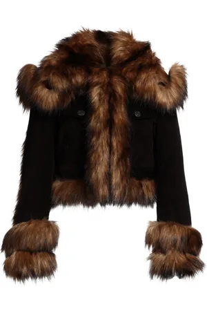Dsquared2 CAPISPALLA Shearling & Teddy