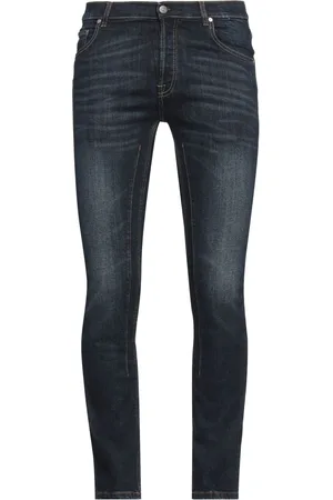 GREY DANIELE ALESSANDRINI BOTTOMWEAR Pantaloni jeans
