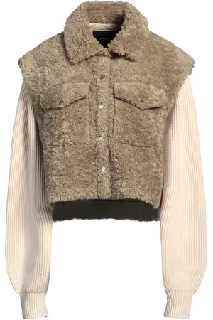Maje CAPISPALLA Shearling & Teddy