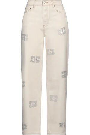Ganni BOTTOMWEAR Pantaloni jeans