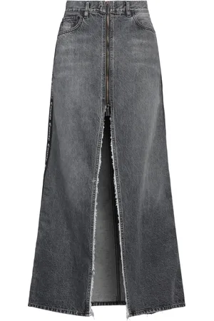 MARCELO BURLON BOTTOMWEAR Gonne jeans