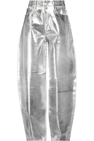 Ganni BOTTOMWEAR Pantaloni jeans