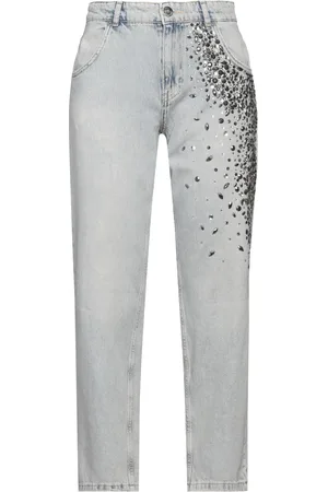 GAËLLE BOTTOMWEAR Pantaloni jeans