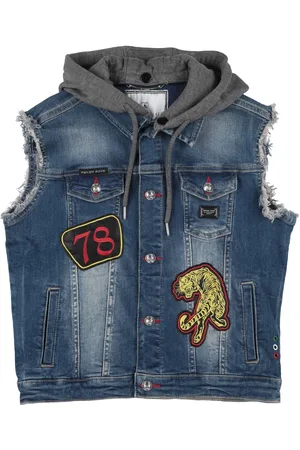 Philipp Plein CAPISPALLA Capispalla jeans