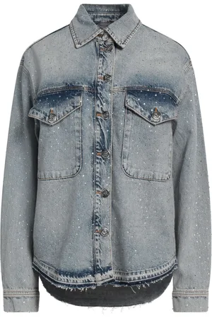 GAËLLE TOPWEAR Camicie jeans