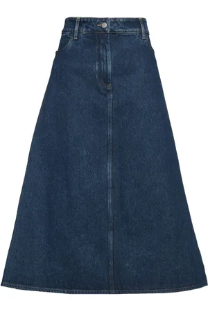 STUDIO NICHOLSON BOTTOMWEAR Gonne jeans