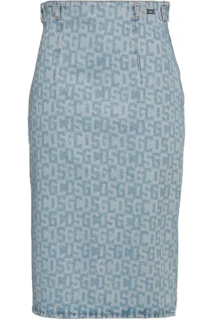 GCDS BOTTOMWEAR Gonne jeans