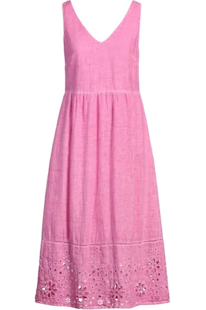120% Lino VESTITI Vestiti midi