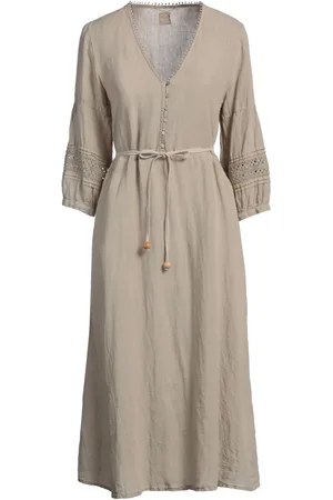 120% Lino VESTITI Vestiti midi