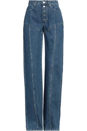 Marine Serre BOTTOMWEAR Pantaloni jeans