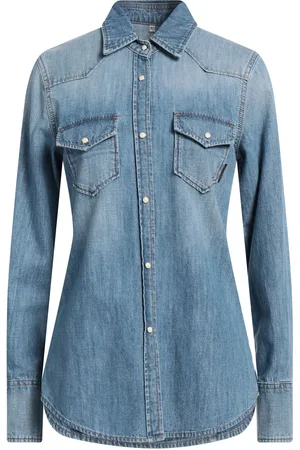 MOORER TOPWEAR Camicie jeans