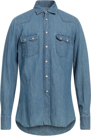 LARDINI TOPWEAR Camicie jeans