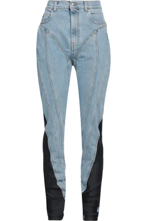 MUGLER BOTTOMWEAR Pantaloni jeans