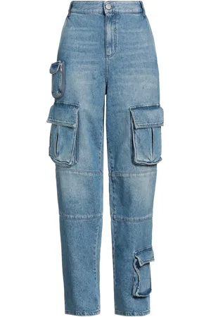 GAËLLE BOTTOMWEAR Pantaloni jeans