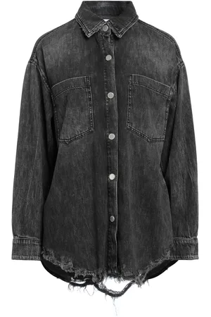 GAËLLE TOPWEAR Camicie jeans