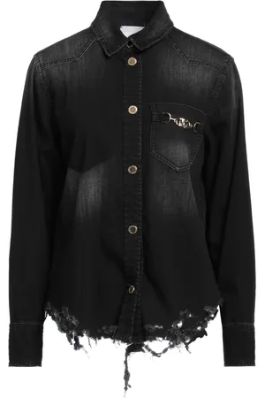 GAËLLE TOPWEAR Camicie jeans