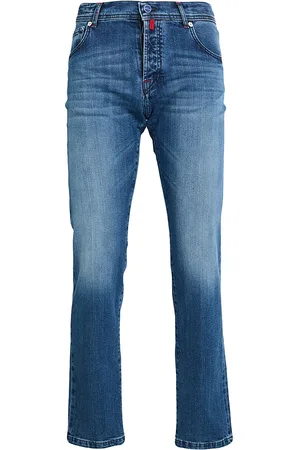 Kiton BOTTOMWEAR Pantaloni jeans