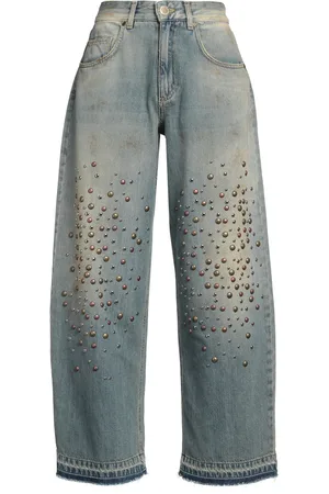 GAËLLE BOTTOMWEAR Pantaloni jeans