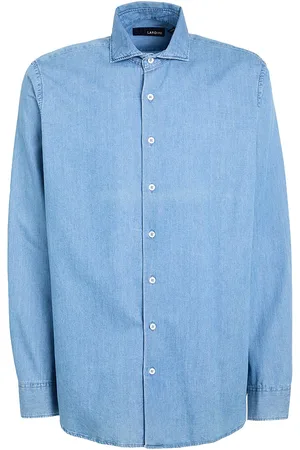 LARDINI TOPWEAR Camicie jeans