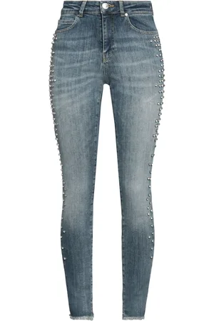 GAËLLE BOTTOMWEAR Pantaloni jeans