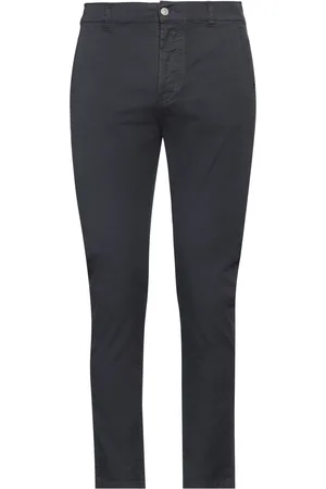 GREY DANIELE ALESSANDRINI BOTTOMWEAR Pantaloni