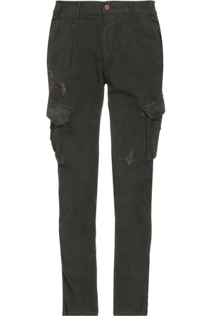 GREY DANIELE ALESSANDRINI BOTTOMWEAR Pantaloni