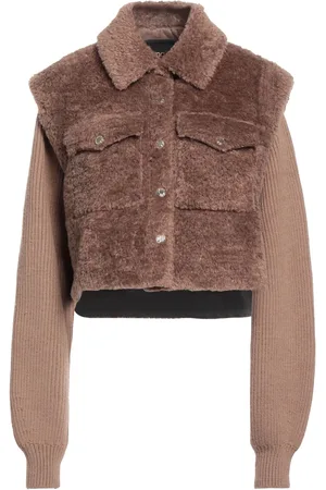 Maje CAPISPALLA Shearling & Teddy