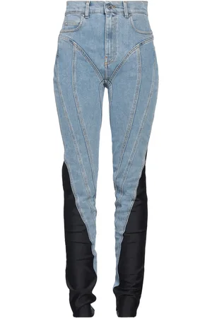 MUGLER BOTTOMWEAR Pantaloni jeans