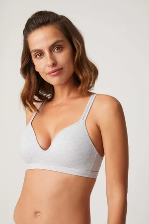 YSABEL MORA Reggiseno imbottito senza ferretto in cotone e modal
