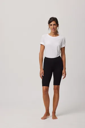 YSABEL MORA Leggings corti basic neri