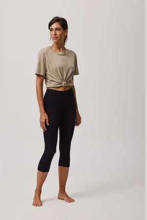 YSABEL MORA Leggings pirata basic neri