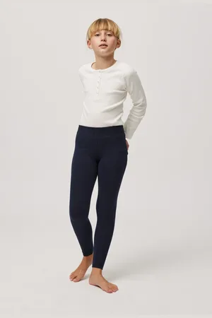 YSABEL MORA Leggings basic da ragazza blu scuro