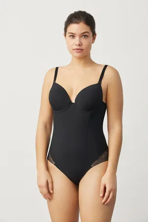 YSABEL MORA Body con ferretto e schiena scoperta