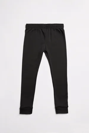YSABEL MORA Leggings termici interni per bambini neri