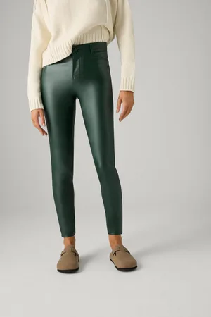 YSABEL MORA Jeans in tessuto gommato