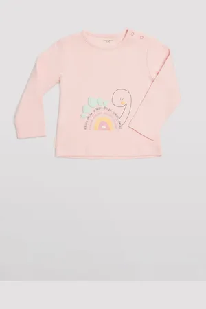 YSABEL MORA T-shirt a maniche lunghe per neonato con dinosauro